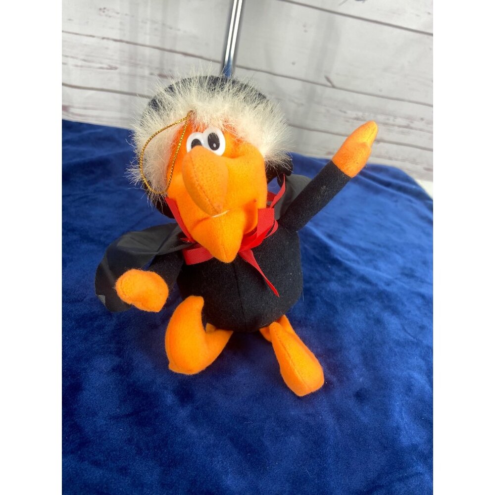 Fun World‎ Orange Witch Black Hat Stuffed Animal Toy
